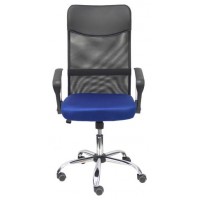 SILLA GONTAR RESPALDO MALLA NEGRO ASIENTO AZUL PIQUERAS Y CRESPO 31BM8403D229CRRP (Espera 4 dias)