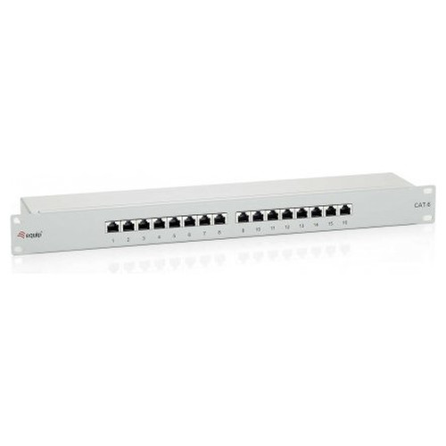 PATCH PANEL 16 PUERTOS CATEGORIA 6 APANTALLADO COLOR-SX30 PATCH PANEL 16 PUERTOS CATEGORIA 6 APANTALLADO COLOR
