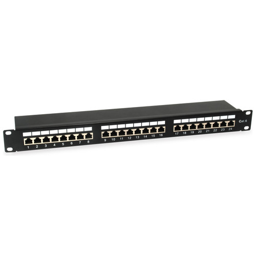 PATCH PANEL 24 PUERTOS CATEGORIA 6 APANTALLADO COLOR-SX30 PATCH PANEL 24 PUERTOS CATEGORIA 6 APANTALLADO COLOR