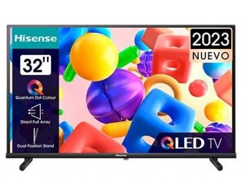 TV 32 QLED HISENSE 32A5KQ UHD SMART TV 4K VIDAA