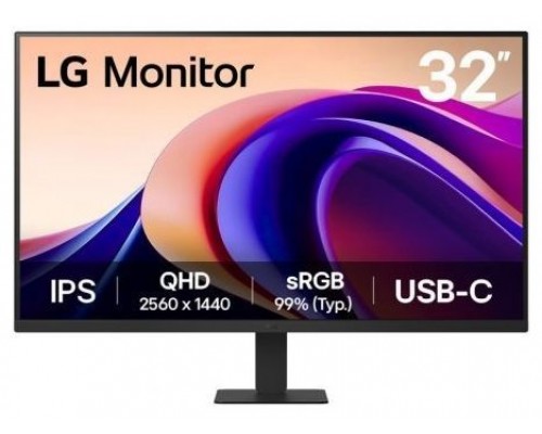 LG 32U631A-B Monitor 32" IPS QHD 100hz HDMI USB-c