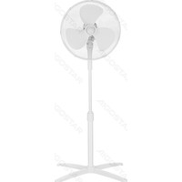 VENTILADOR DE PIE 40W BLANCO AIGOSTAR (Espera 4 dias)-SX30 VENTILADOR DE PIE 40W BLANCO AIGOSTAR (Espera 4 dias)