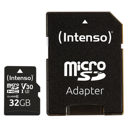 Intenso 3433480 Micro SD UHS-I profesional 32GB-IA21 Intenso 3433480 Micro SD UHS-I profesional 32GB