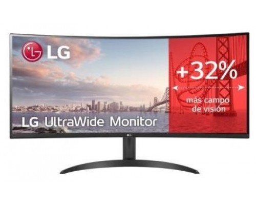 LG 34WR50QC-B monitor 34" WQHD 2xHDMI DP curvo