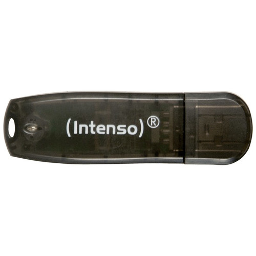 Intenso 3502470 L&aacute;piz USB 2.0 Rainbow 16GB Negro