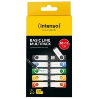 Intenso Basic Line Multipack Lápiz USB 2.0 4GB 10u