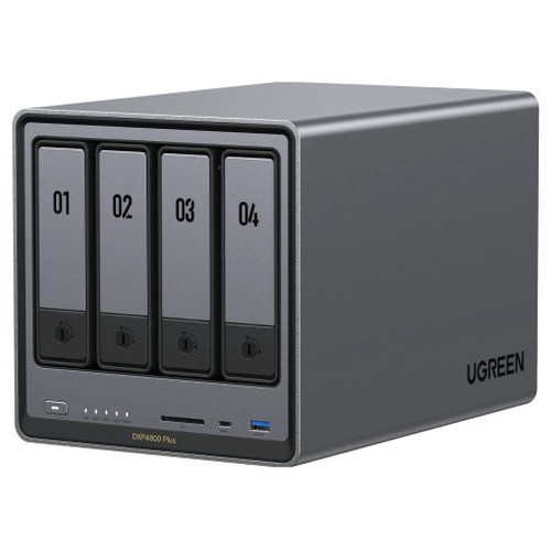 UGREEN DX4800 PLUS 4BAY CPU PENTIUM 8505 112TB (Espera 4 dias)-SX25 UGREEN DX4800 PLUS 4BAY CPU PENTIUM 8505 112TB (Espera 4 dias)