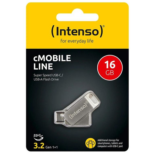Intenso L&aacute;piz USB cMobile USB 3.0 + TypeC 128GB