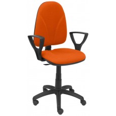 SILLA ALGARRA BALI NARANJA BRAZOS FIJOS