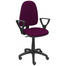 SILLA ALGARRA BALI MORADO BRAZOS FIJOS