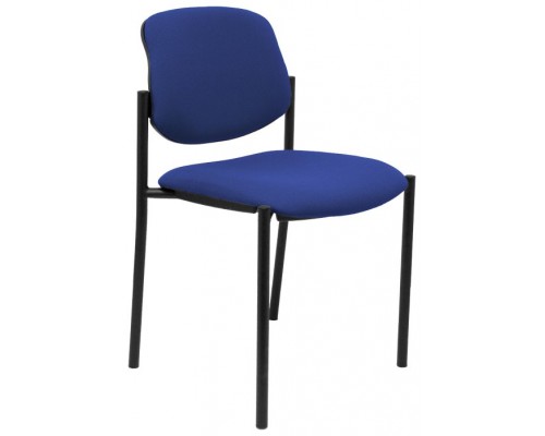 SILLA FIJA VILLALGORDO BALI AZUL CHASIS NEGRO