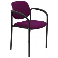 SILLA FIJA VILLALGORDO BALI MORADO CHASIS NEGRO C