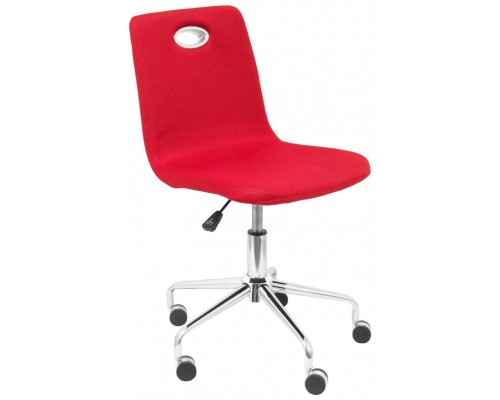 SILLA INFANTIL OLIVARES TEJIDO DE MALLA ROJO