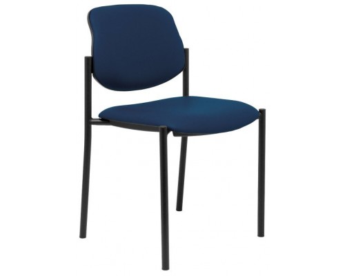 SILLA FIJA VILLALGORDO SIMILPIEL AZUL MARINO CHAS