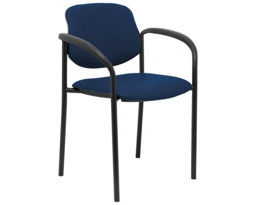 SILLA FIJA VILLALGORDO SIMILPIEL AZUL MARINO CHAS