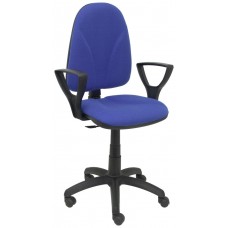 SILLA ALGARRA BALI AZUL BRAZOS FIJOS