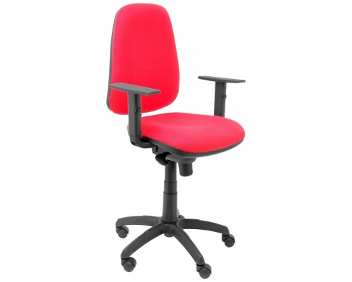 SILLA TARANCÓN BALI ROJO CON BRAZOS REGULABLES