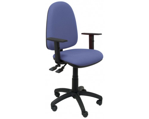 SILLA TRIBALDOS AZUL CLARO CON BRAZOS REGULABLES