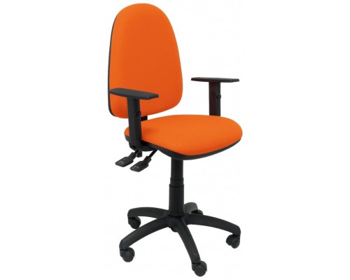 SILLA TRIBALDOS NARANJA CON BRAZOS REGULABLES