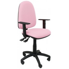 SILLA TRIBALDOS ROSA CON BRAZOS REGULABLES