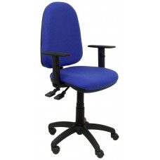 SILLA TRIBALDOS AZUL CON BRAZOS REGULABLES