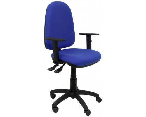 SILLA TRIBALDOS AZUL CON BRAZOS REGULABLES