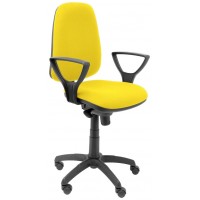 SILLA TARANCÓN BALI AMARILLO CON BRAZOS