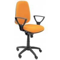 SILLA TARANCÓN BALI NARANJA CON BRAZOS