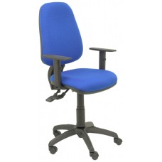 SILLA TARANCÓN BALI AZUL CON BRAZOS REGULABLES