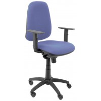 SILLA TARANCÓN BALI AZUL CLARO CON BRAZOS REGULAB