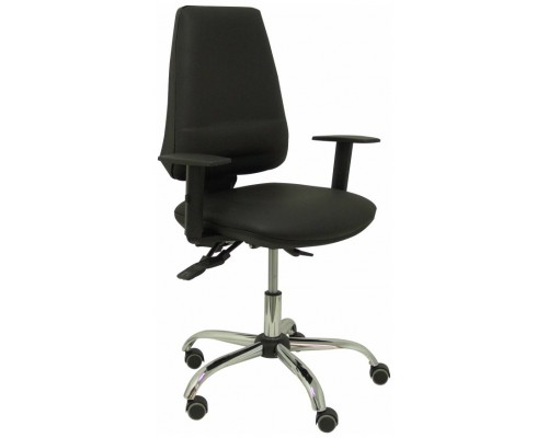 SILLA ELCHE S 24 HORAS SIMILPIEL NEGRO CON REFUER