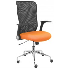 SILLA MINAYA RESPALDO MALLA NEGRO ASIENTO BALI NA