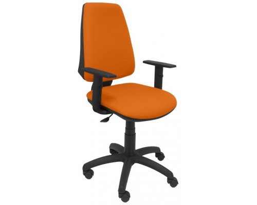 SILLA ELCHE CP BALI NARANJA BRAZOS REGULABLES