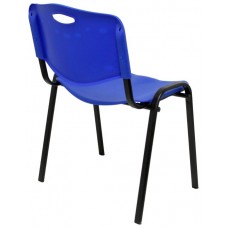 SILLA ROBLEDO PLÁSTICO AZUL