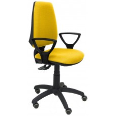 SILLA ELCHE S BALI AMARILLO BRAZOS FIJOS RUEDAS D