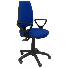 SILLA ELCHE S BALI AZUL BRAZOS FIJOS RUEDAS DE PA