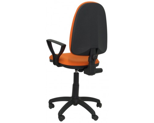 SILLA AYNA BALI NARANJA CLARO CON BRAZOS