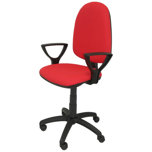 PIQUERAS Y CRESPO Silla A&yacute;na bali rojo con brazos