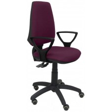 SILLA ELCHE S BALI MORADO BRAZOS FIJOS RUEDAS DE