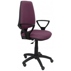 SILLA ELCHE CP BALI MORADO BRAZOS FIJOS RUEDAS DE