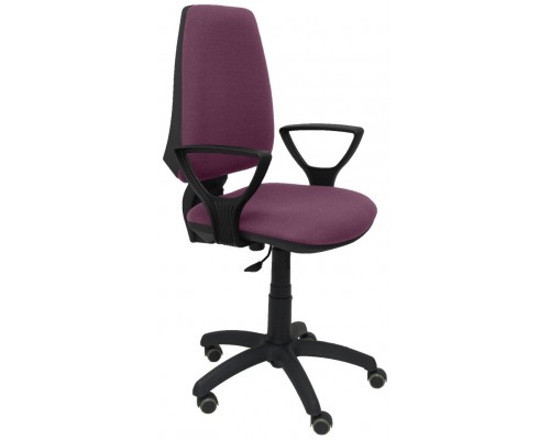 SILLA ELCHE CP BALI MORADO BRAZOS FIJOS RUEDAS DE