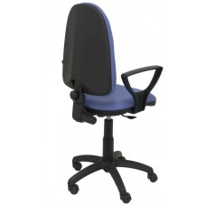 SILLA AYNA BALI AZUL CLARO CON BRAZOS