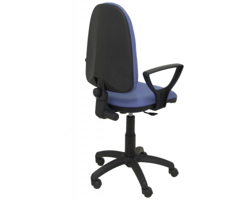 SILLA AYNA BALI AZUL CLARO CON BRAZOS