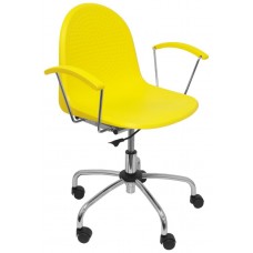 SILLA VES GIRATORIA COLOR AMARILLO