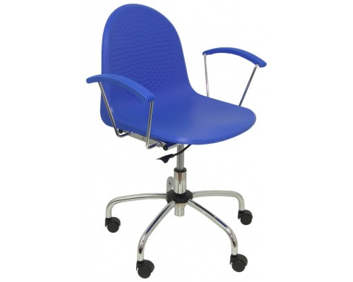 SILLA VES GIRATORIA COLOR AZUL