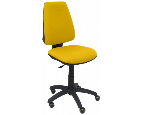 SILLA ELCHE CP BALI AMARILLO RUEDAS DE PARQUET