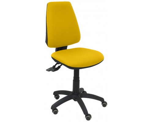 SILLA ELCHE S BALI AMARILLO RUEDAS DE PARQUET