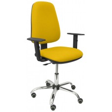 SILLA SOCOVOS BALI AMARILLO BRAZOS REGULABLES