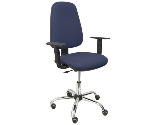 SILLA SOCOVOS BALI AZUL MARINO BRAZOS REGULABLES