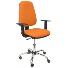 SILLA SOCOVOS BALI NARANJA BRAZOS REGULABLES